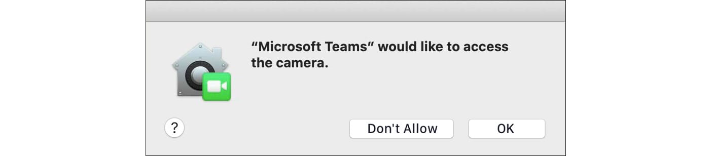 camera access for mac user
